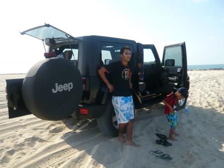 a la plage